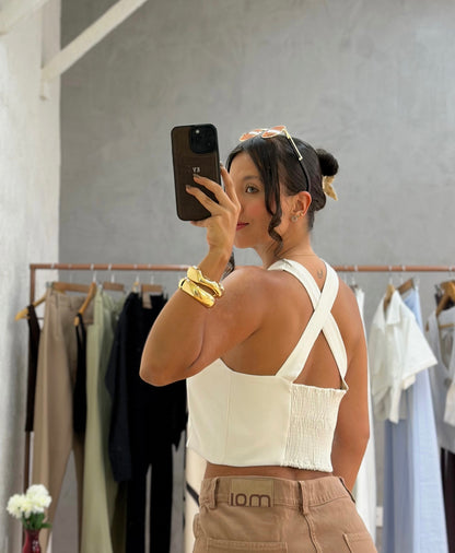 Blusa Leticia Marfil