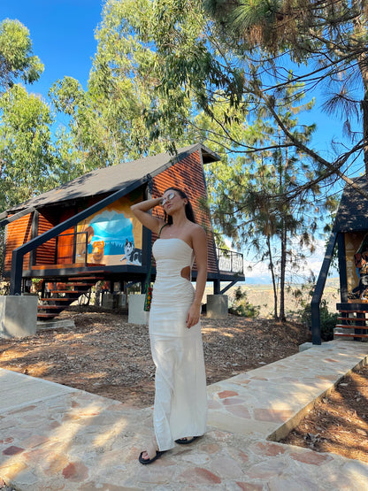Vestido Zafiro Marfil