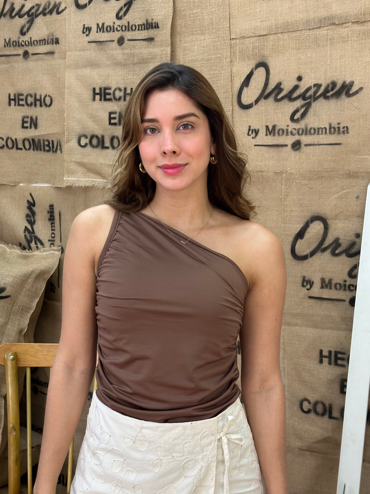 Blusa Moca Café