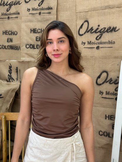 Blusa Moca Café