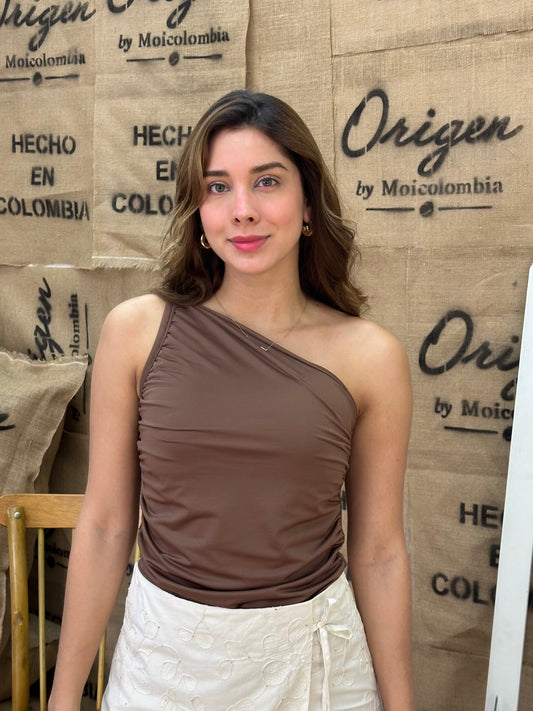 Blusa Moca Café