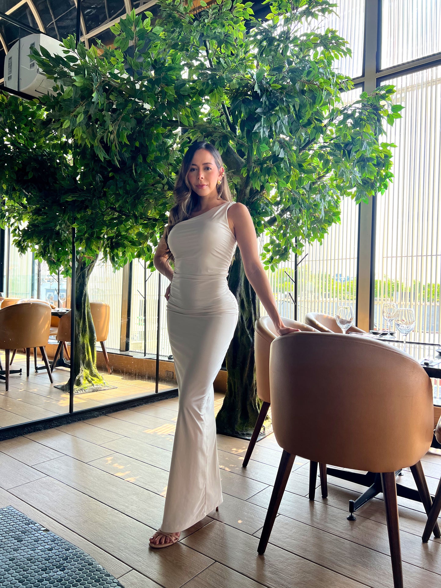 Vestido Esmeralda Marfil
