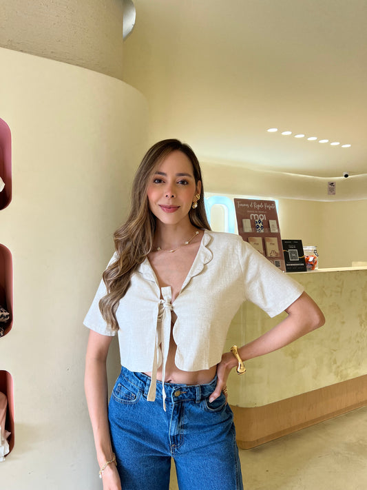 Blusa Cristine Beige