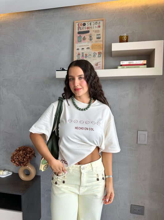 Camiseta Ritual Marfil