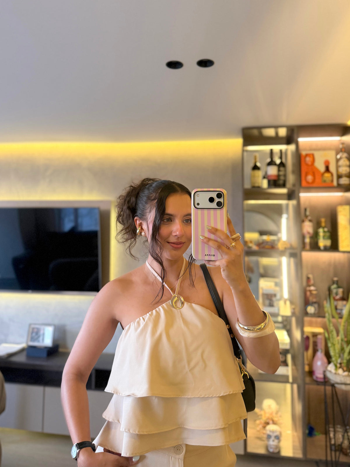 Blusa Melvi Beige