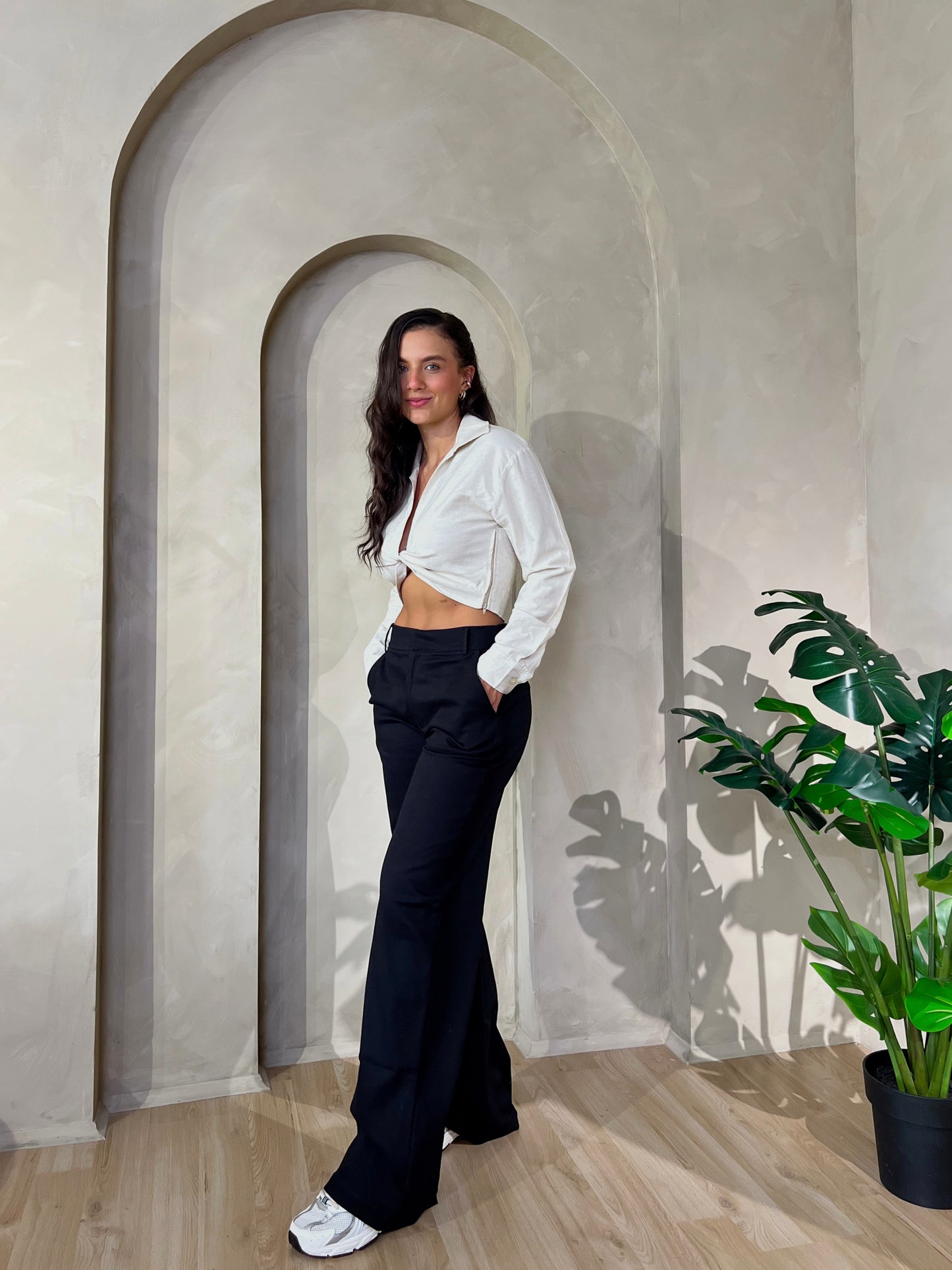 Pantalón Davos Negro