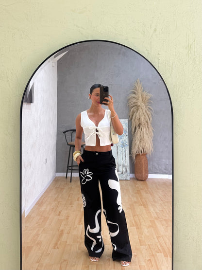 Blusa Palmira Marfil