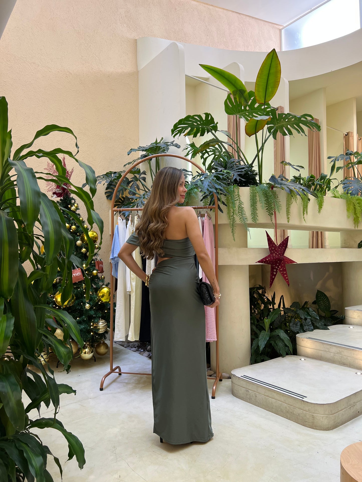 Vestido Ópalo Verde