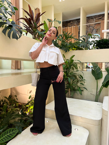 Pantalón Mónaco Negro