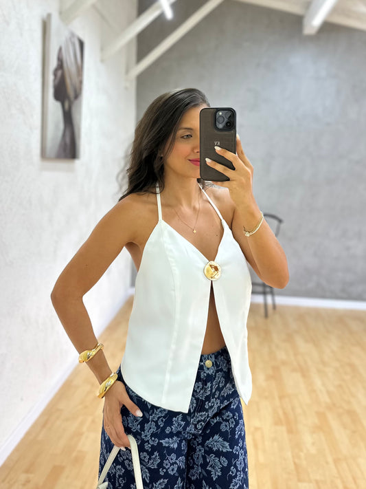 Blusa Dalia Blanca