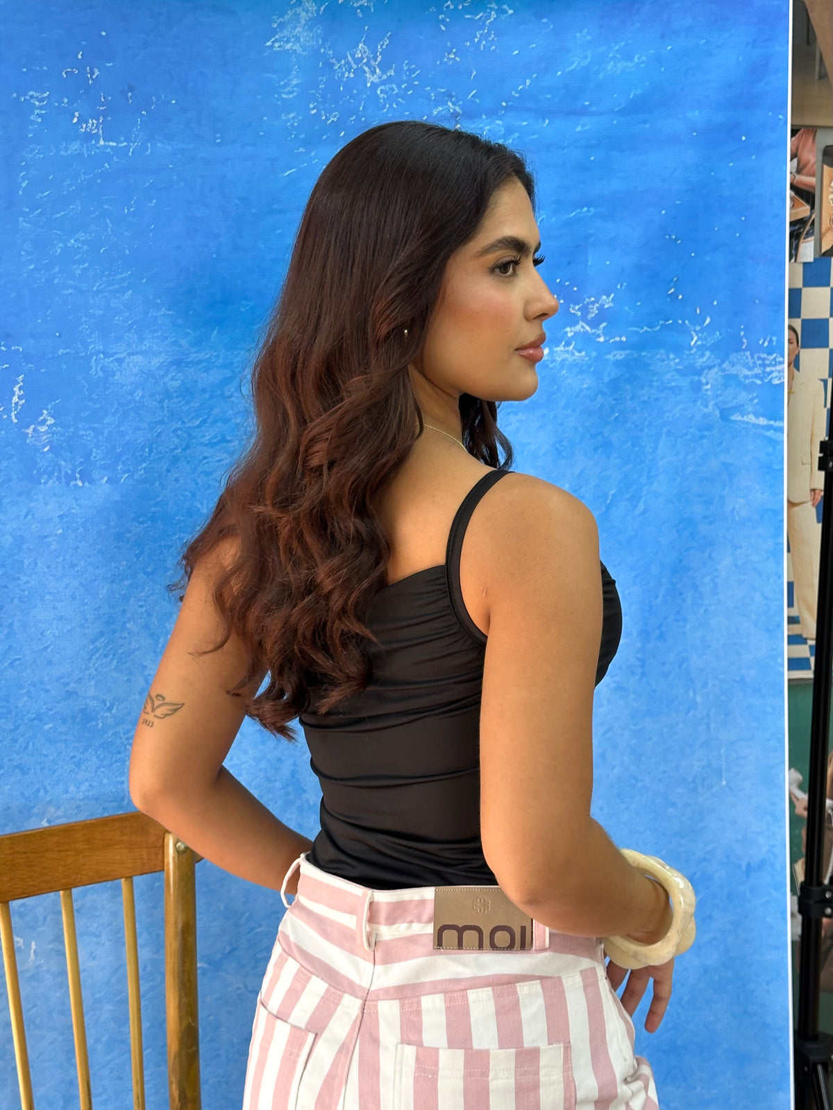 Blusa Moca Negra