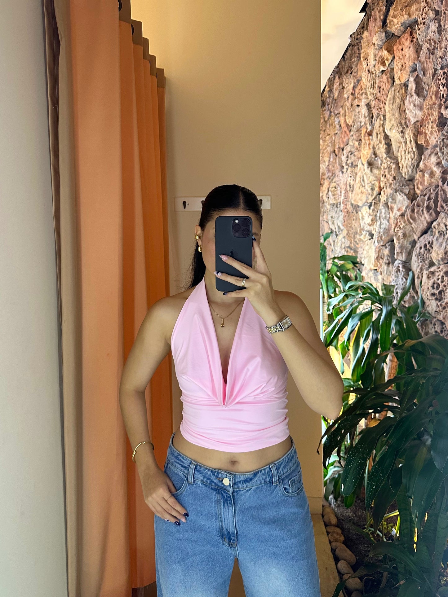 Blusa Aria Rosada