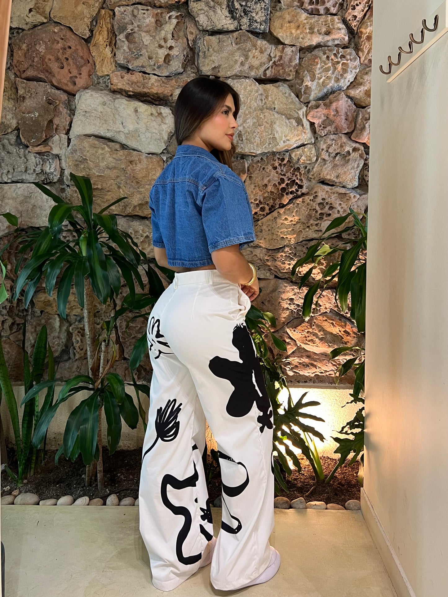 Pantalón Oasis Crema