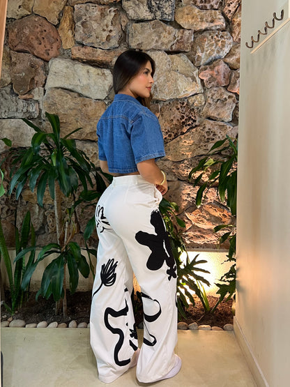 Pantalón Oasis Crema