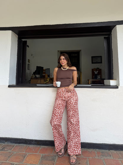 Blusa Colina Café