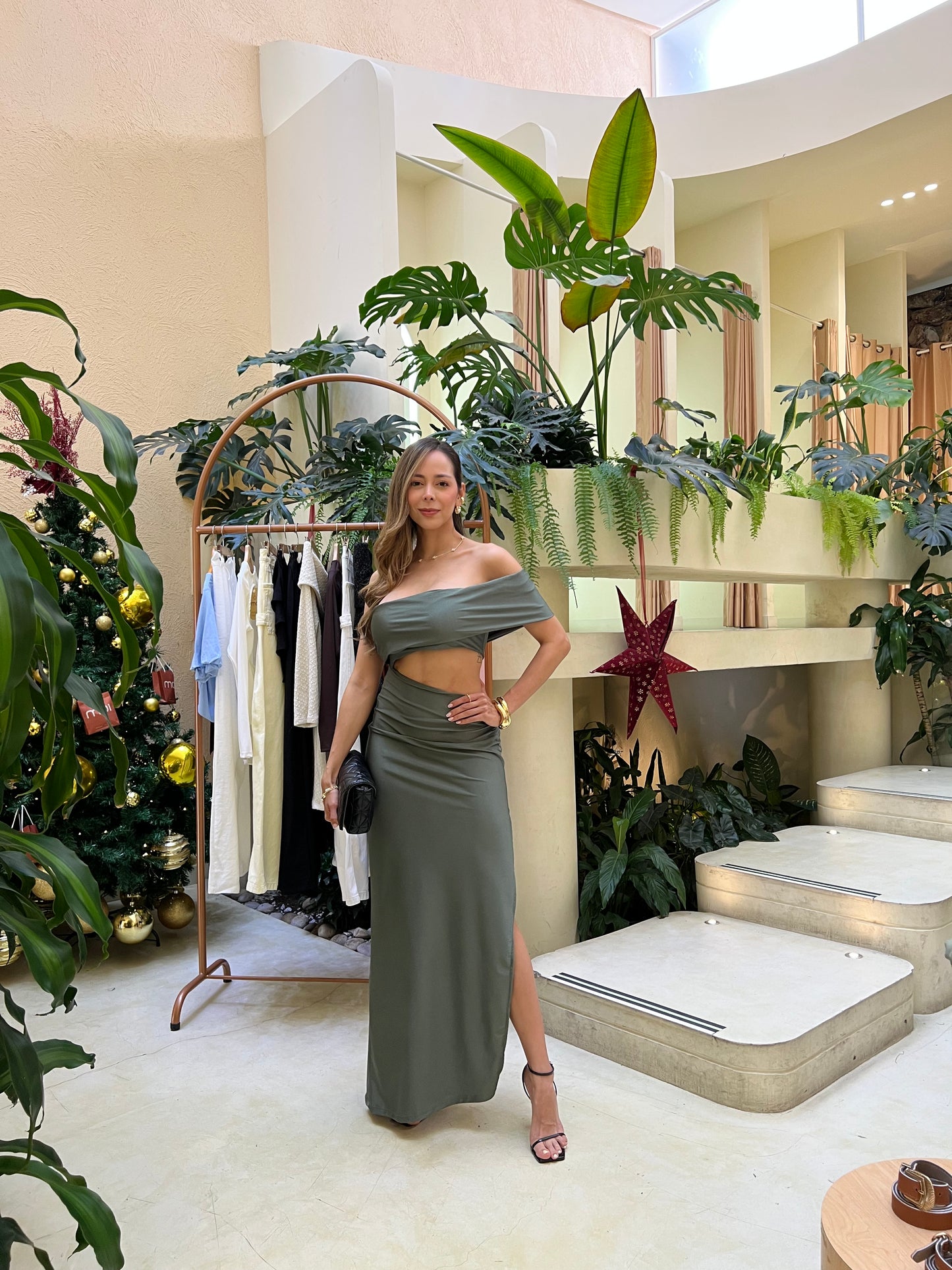 Vestido Ópalo Verde