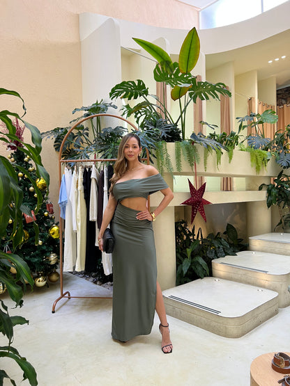 Vestido Ópalo Verde