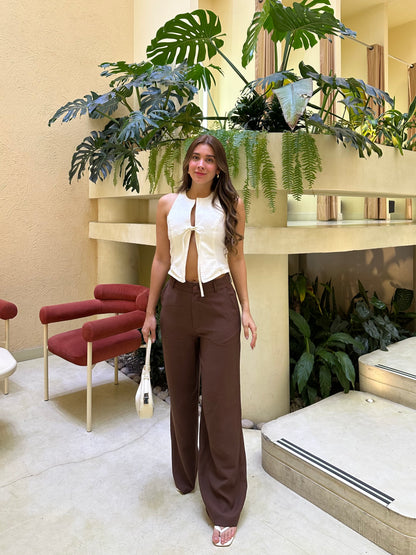 Pantalón Edén Café