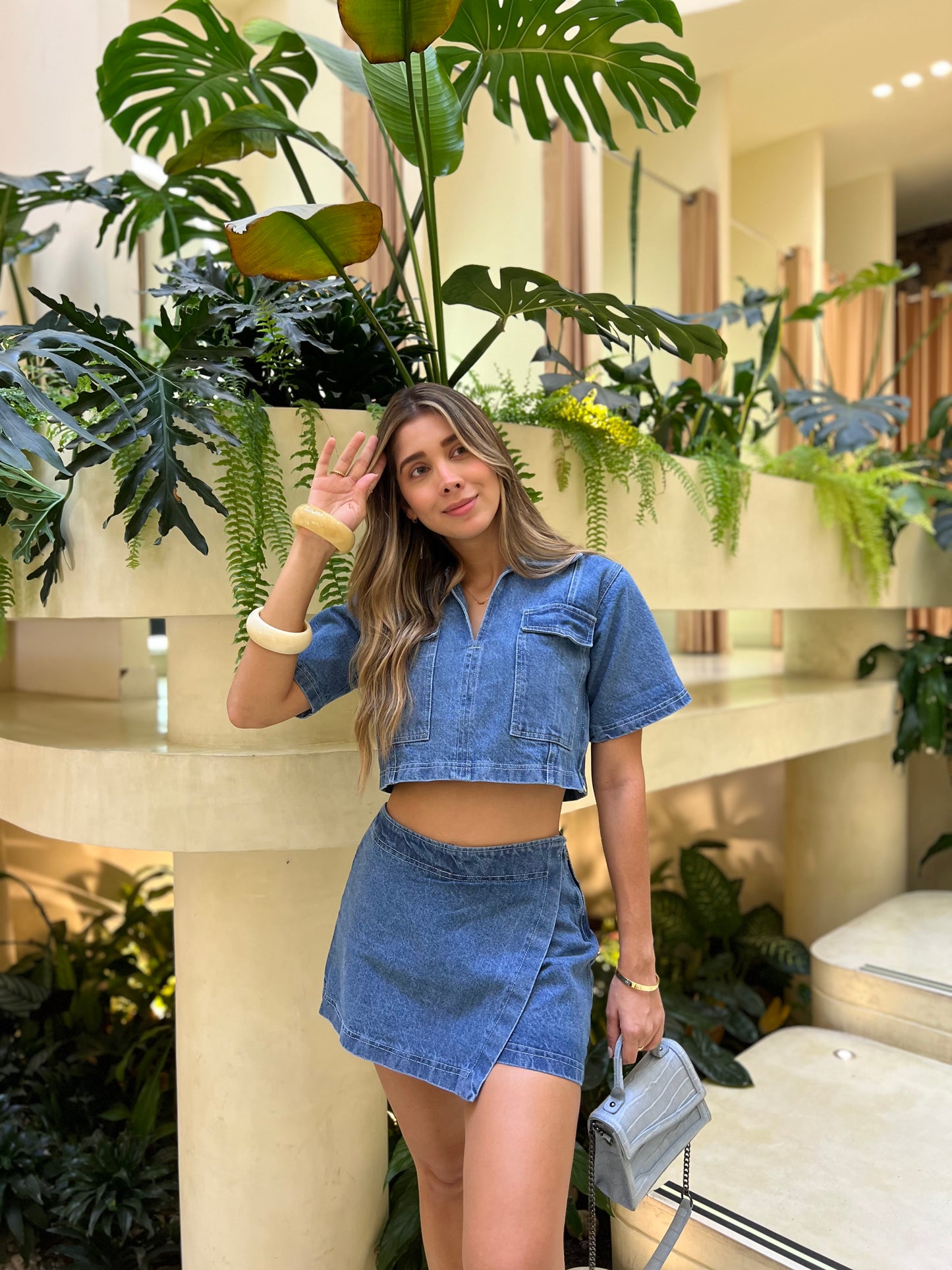 Falda Short Nápoles Clara