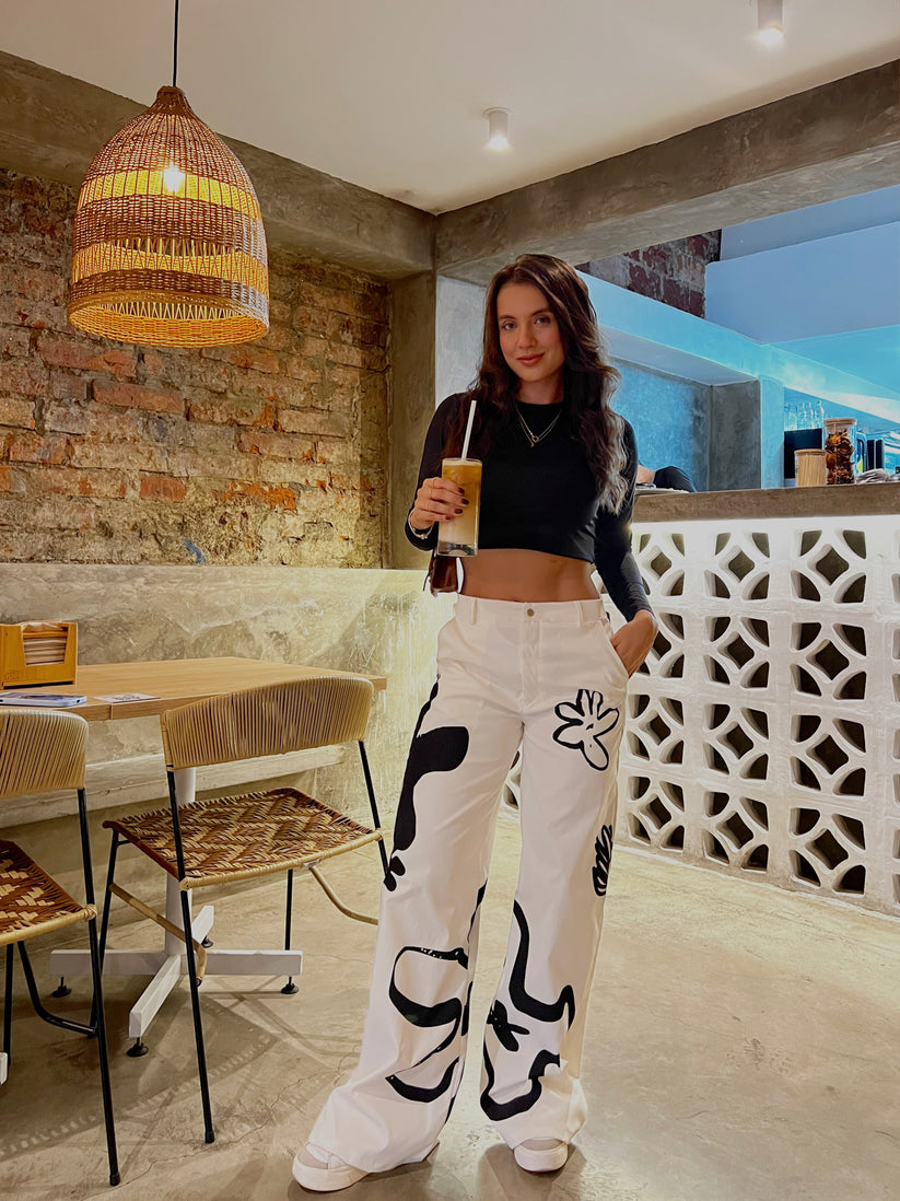 MOI Cream Oasis Pants