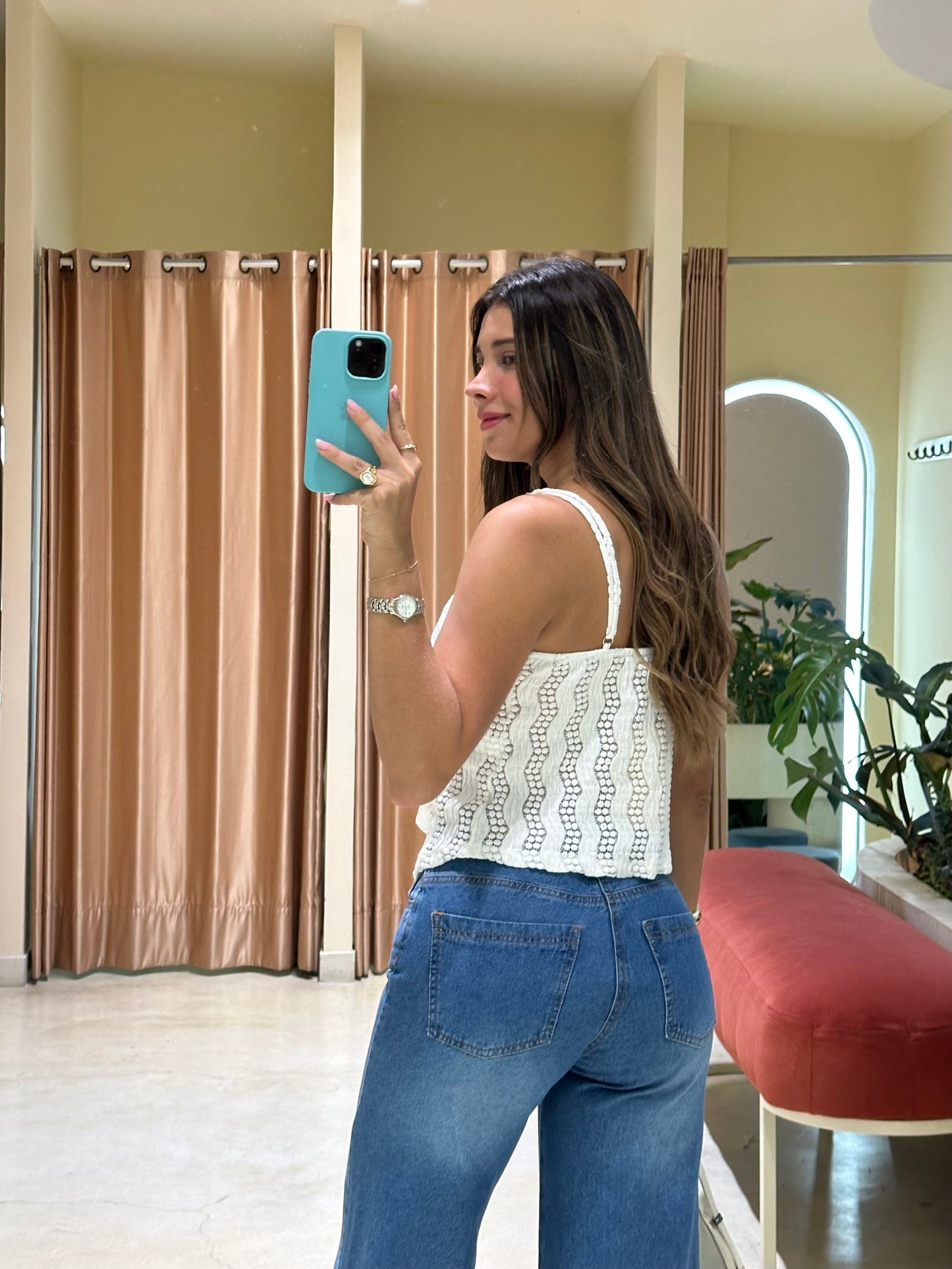 Blusa Margot Marfil