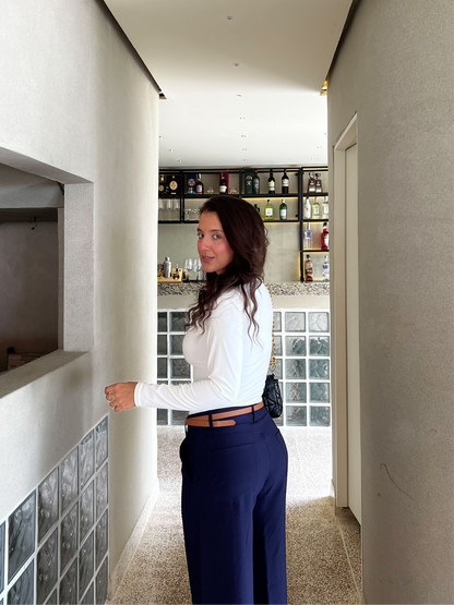 Pantalón Pekín Azul