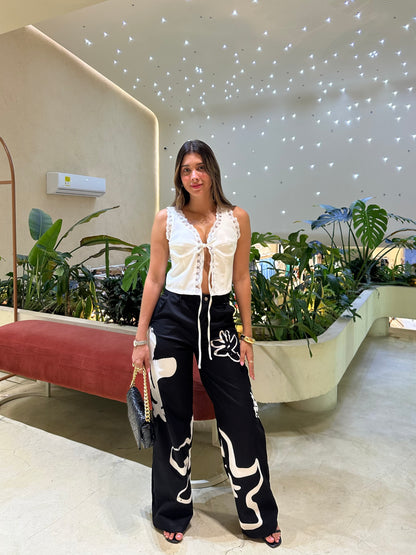 Blusa Olivia Marfil