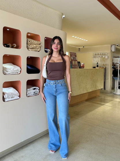 Blusa Noa Café