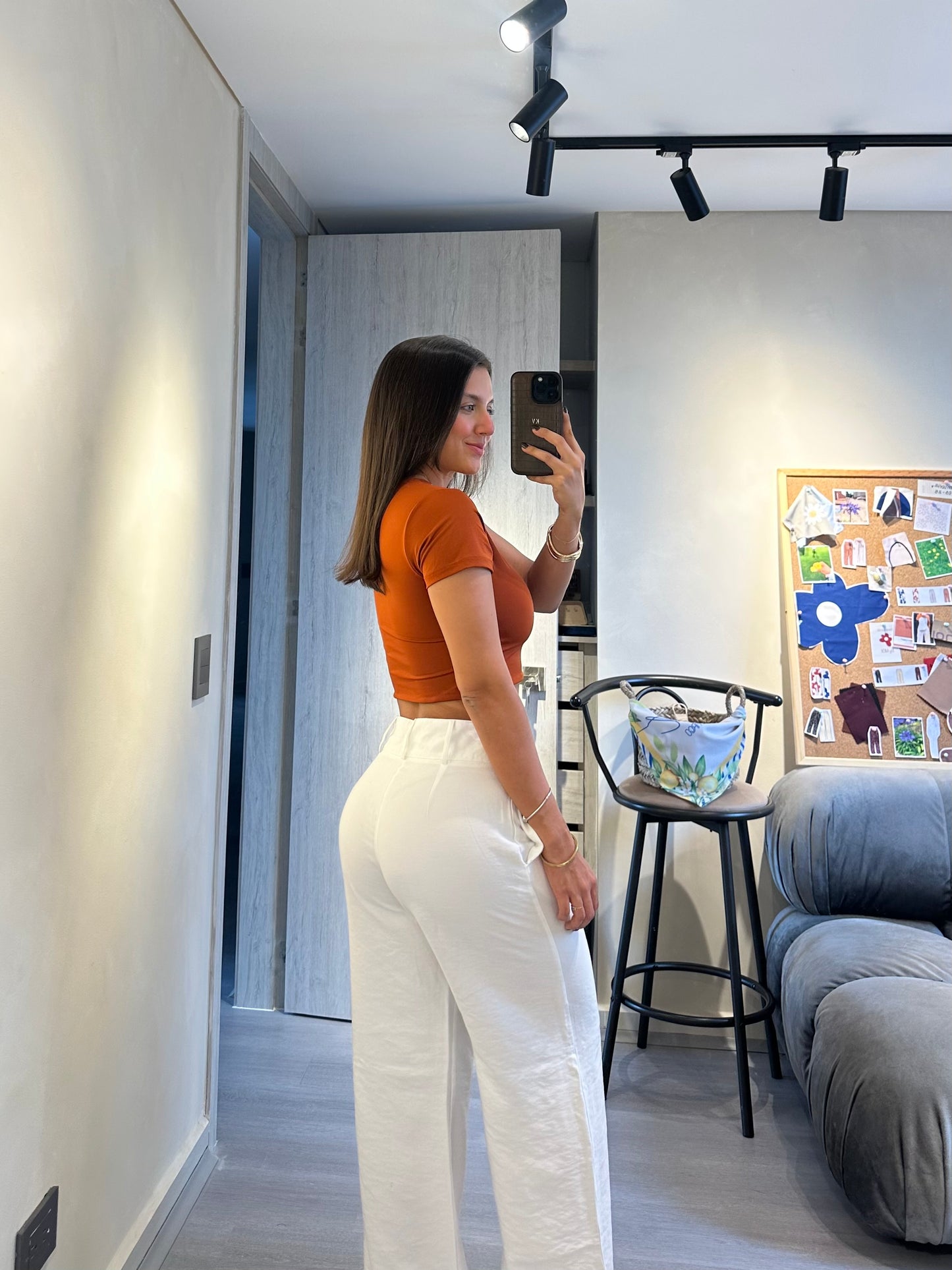 Pantalón Moscú Marfil