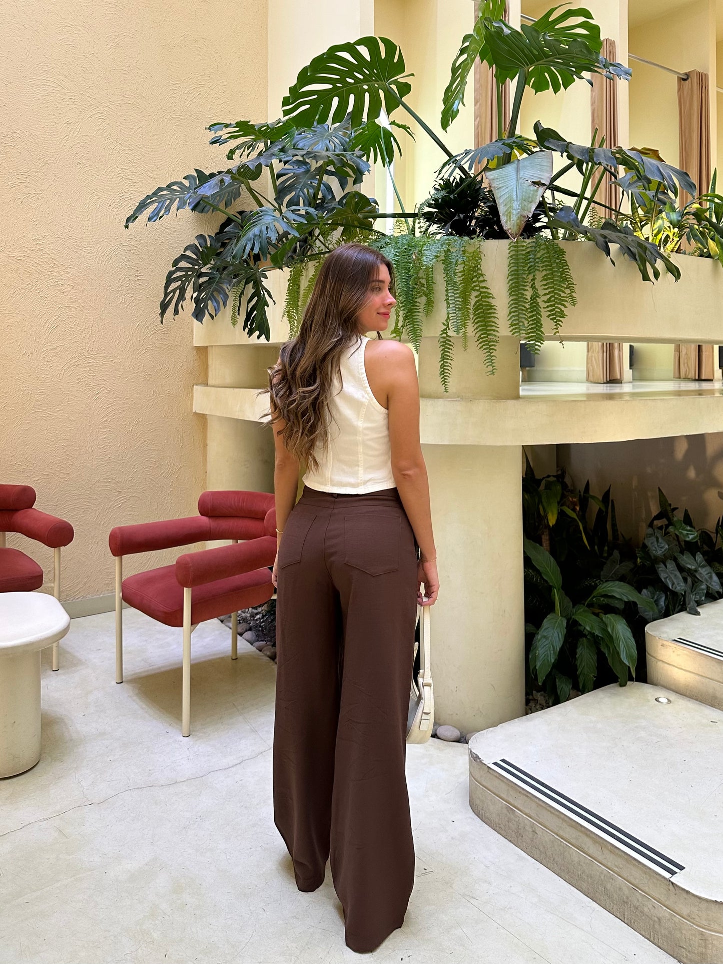 Pantalón Edén Café