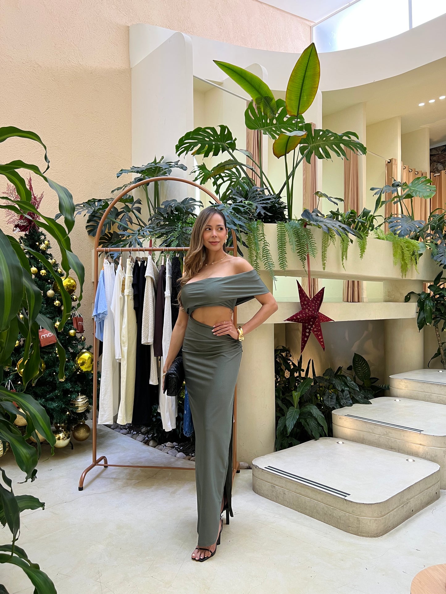 Vestido Ópalo Verde