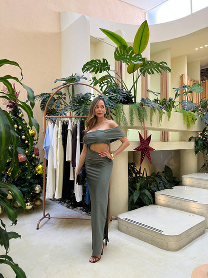 Vestido Ópalo Verde