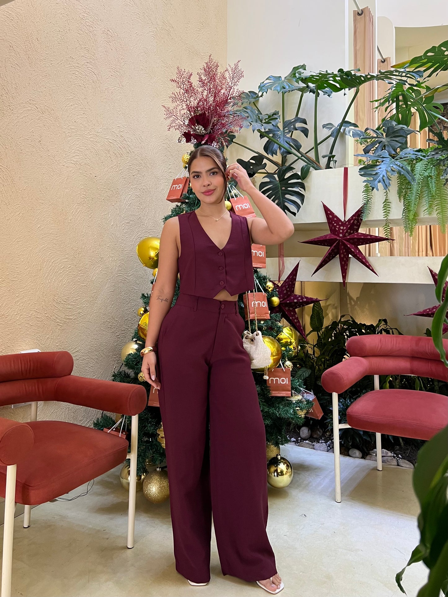 Chaleco Bahía Vinotinto