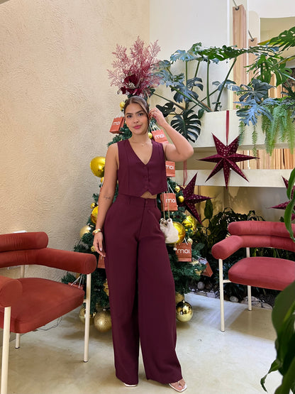 Chaleco Bahía Vinotinto