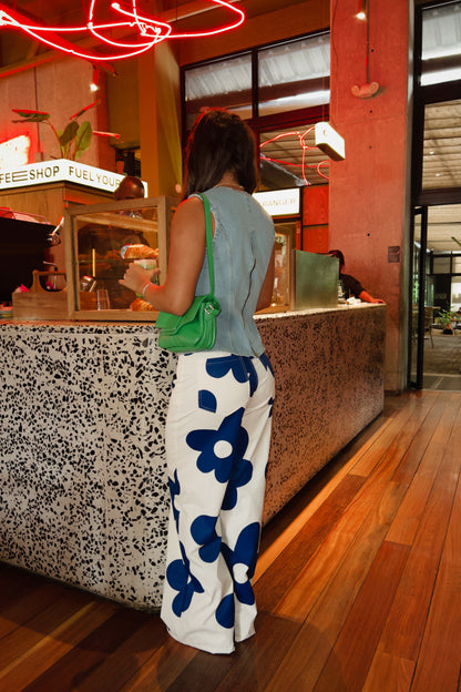 Pantalón Hawái Azul