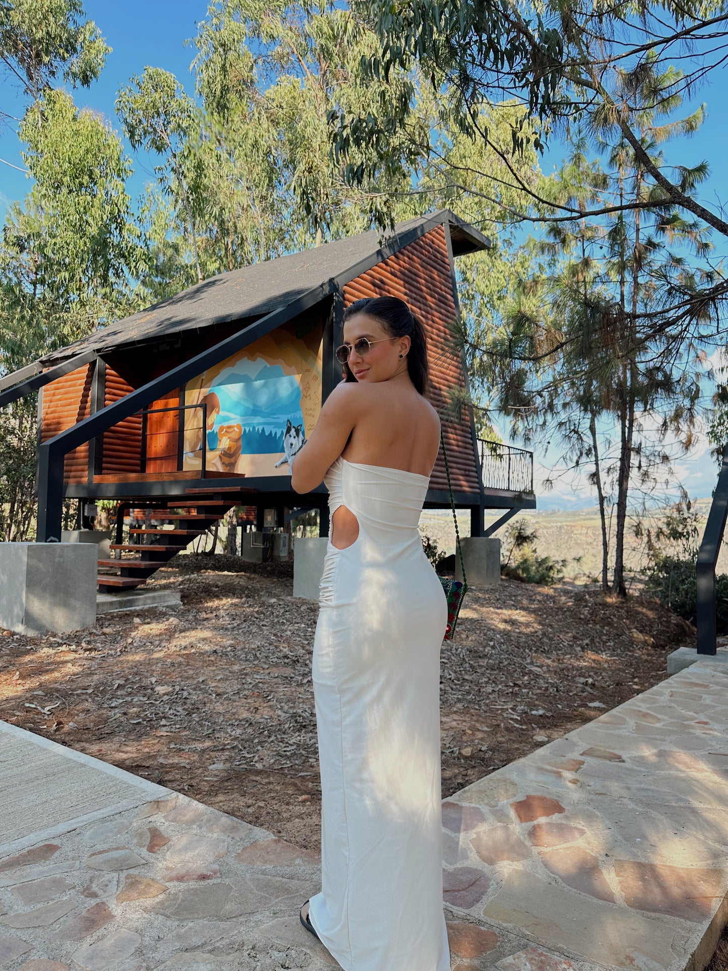 Vestido Zafiro Marfil