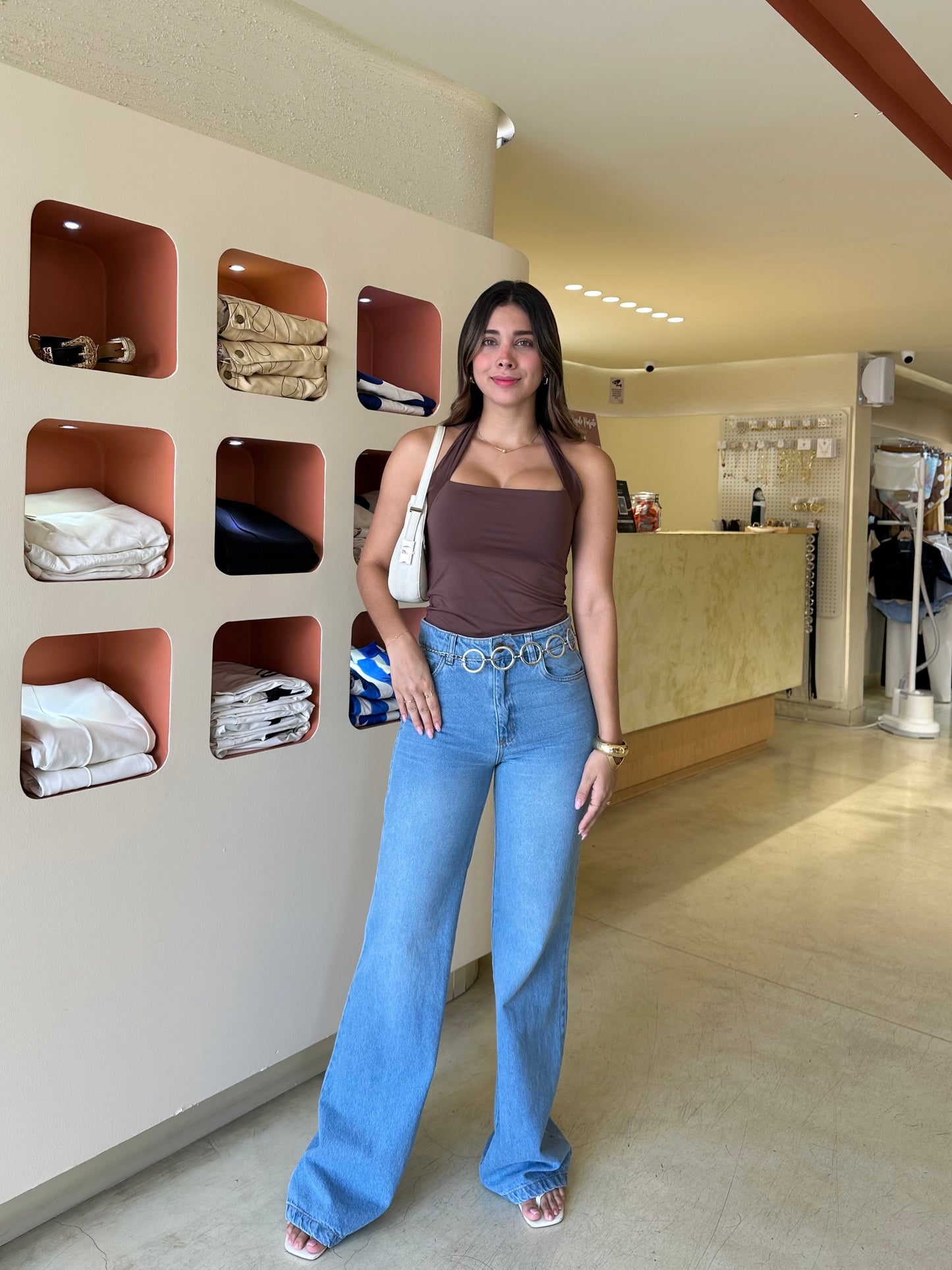 Blusa Noa Café
