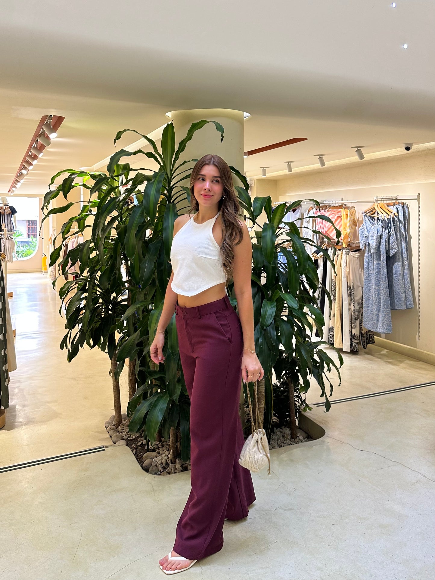 Pantalón Edén Vinotinto
