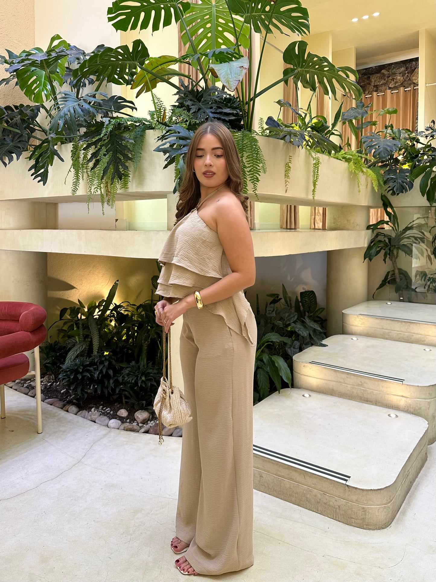 Pantalón Melvi Beige