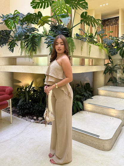 Pantalón Melvi Beige