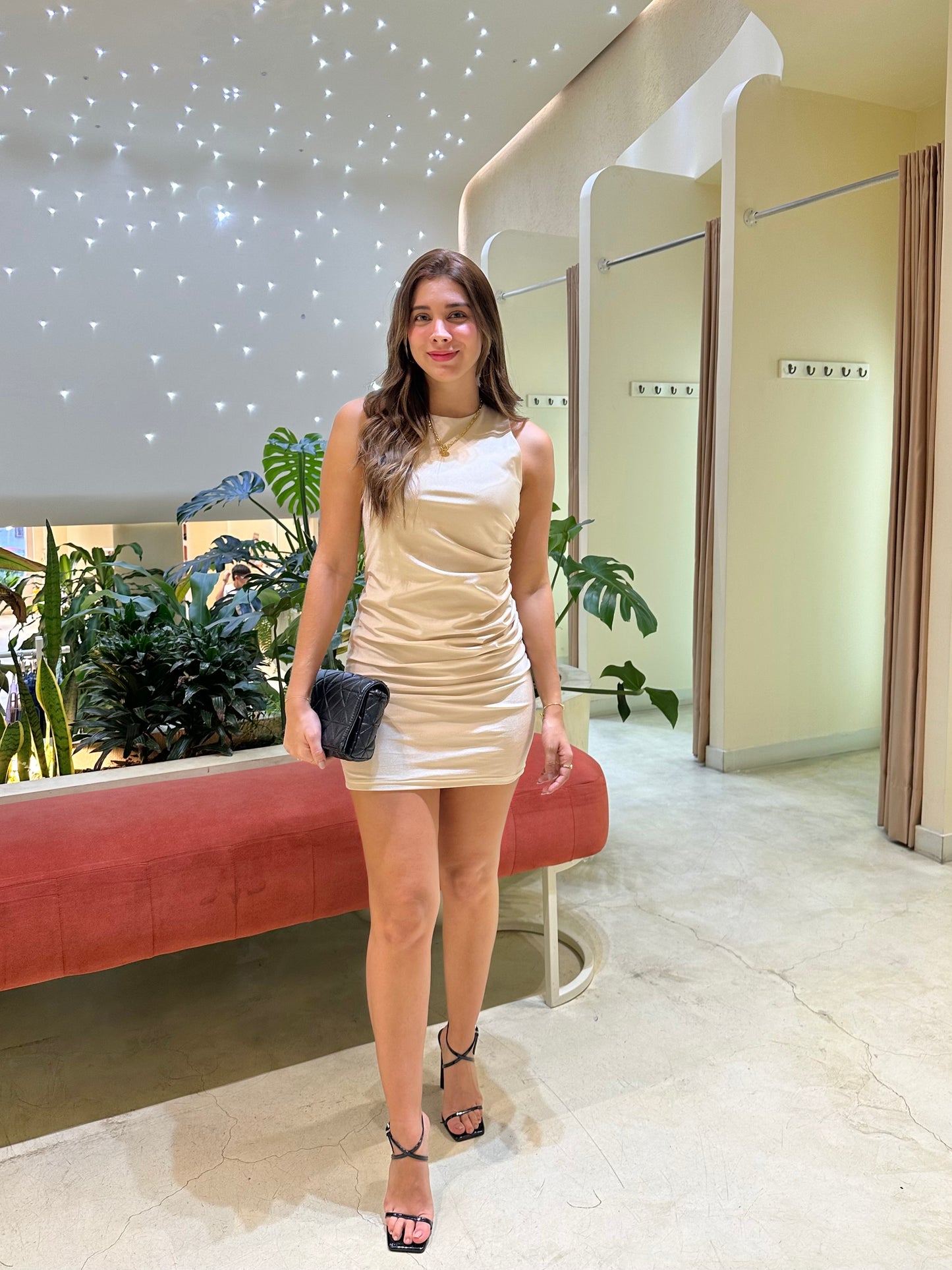 Vestido Dallas Beige