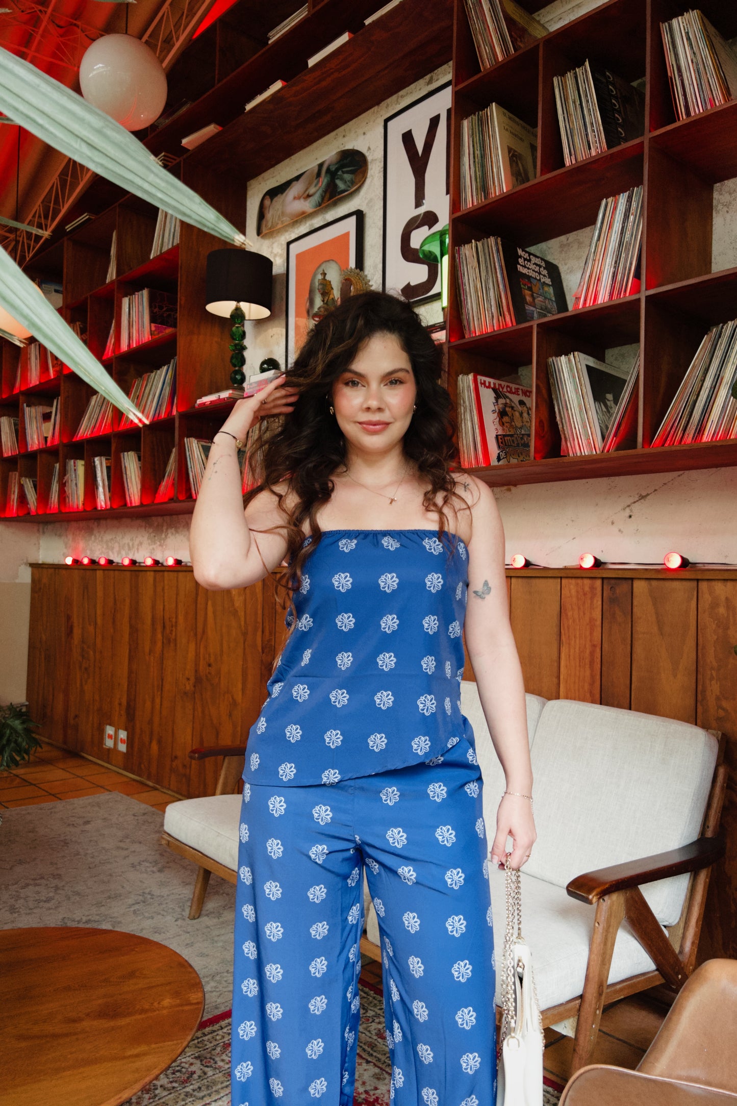 Blusa Sintonía Azul