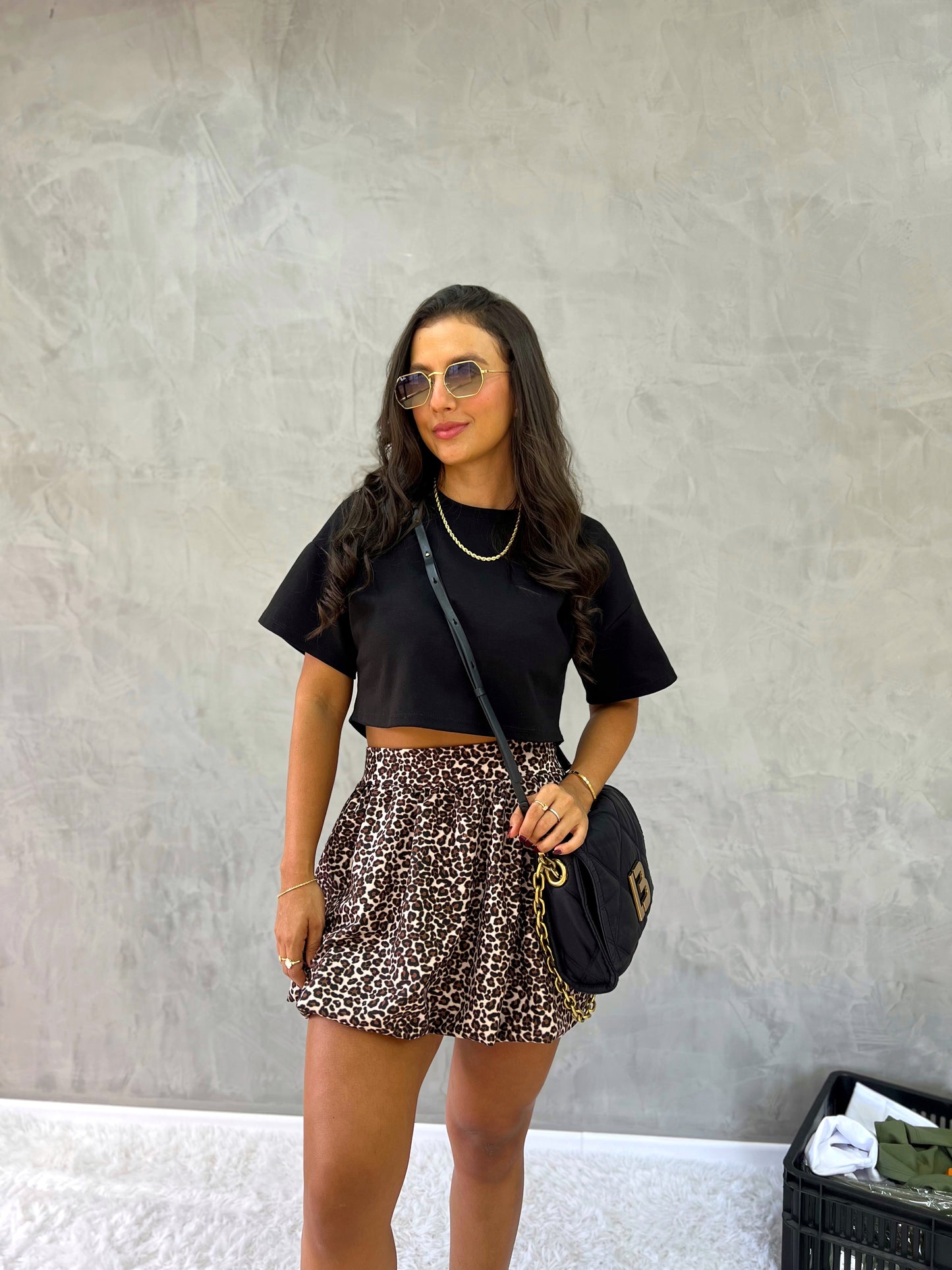 Camiseta Over Moi  Negra