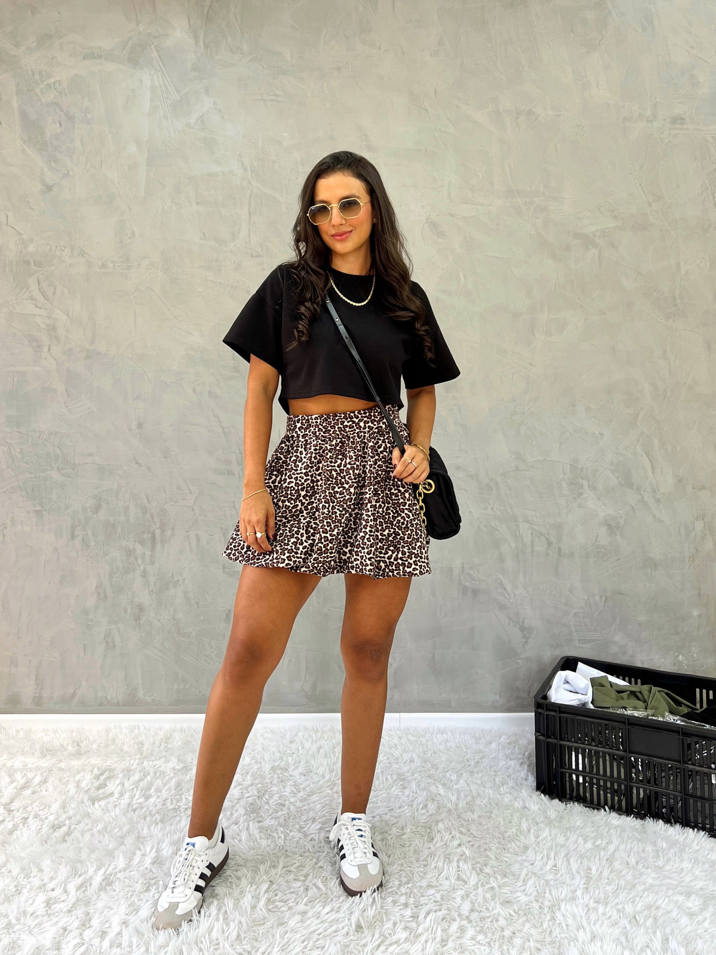 Camiseta Over Moi  Negra