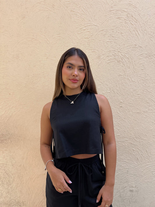 Blusa Maía Negra