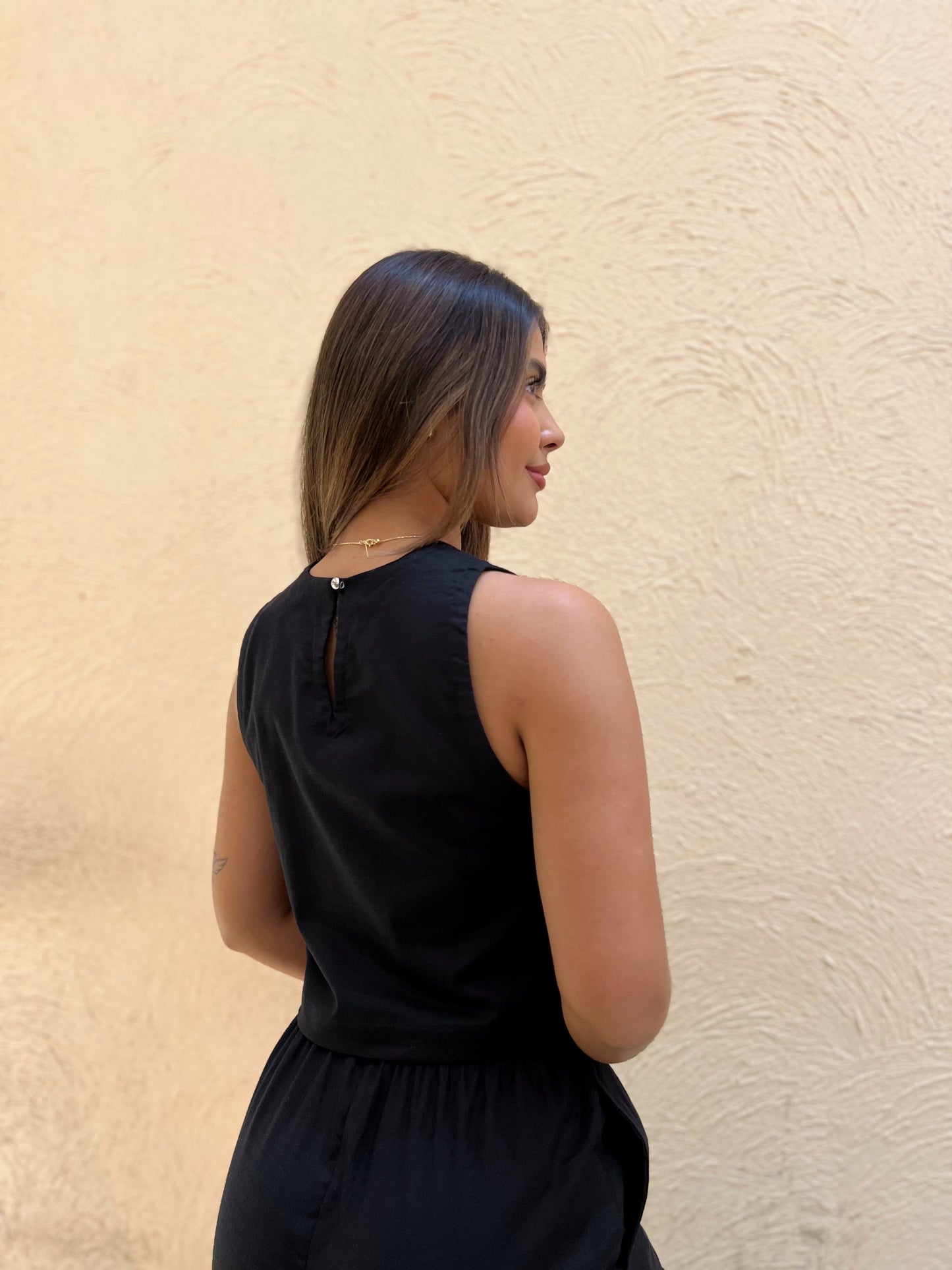 Blusa Maía Negra