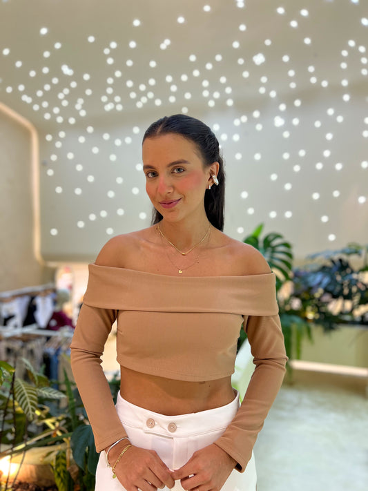Blusa Carlota Café