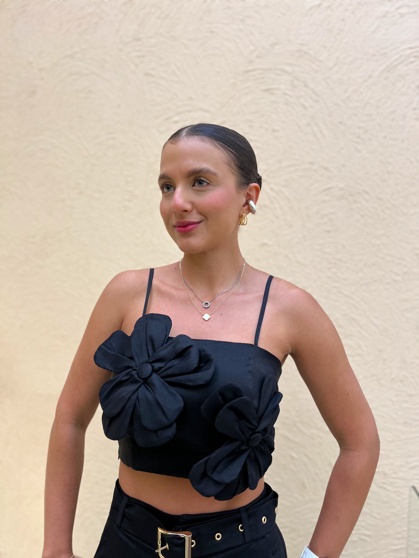 Top Florencia Negro
