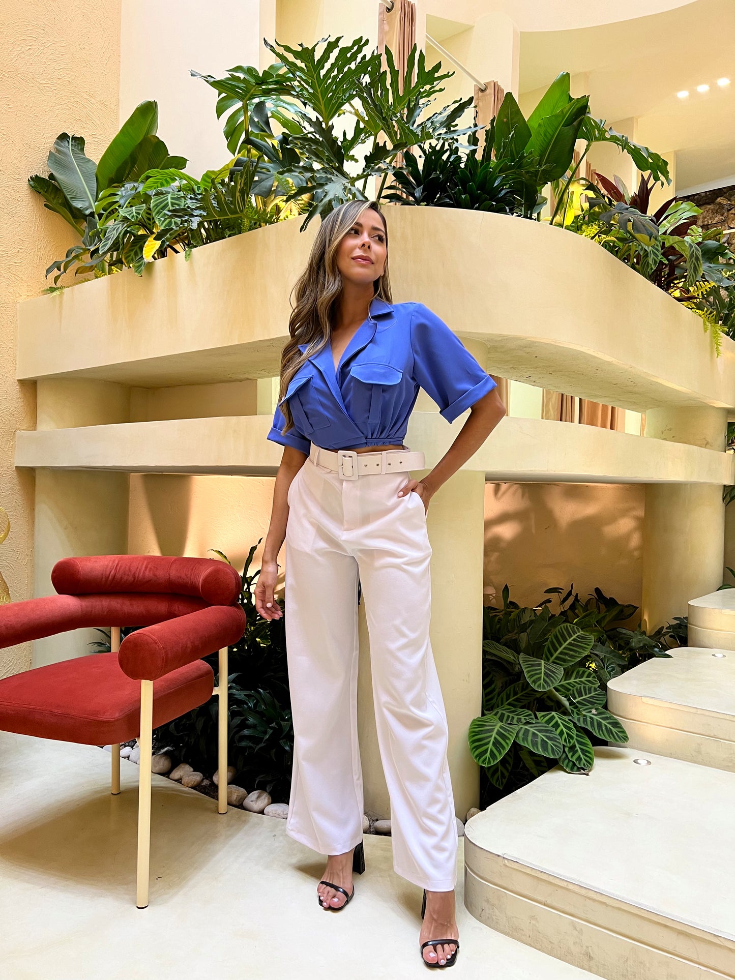Pantalón Milano Blanco