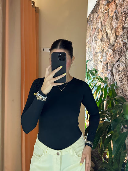 Body Violeta Negro